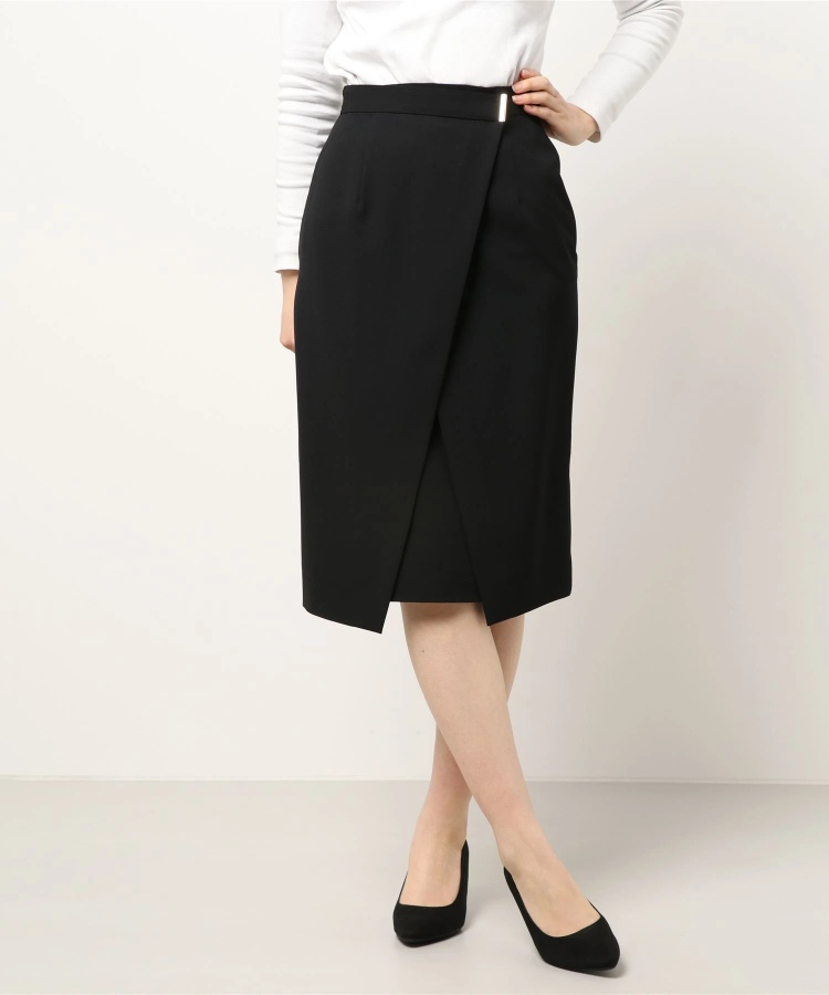 ウールライクストレッチアシメタイトスカート レディースファッション通販のtonal トーナル 公式通販サイト