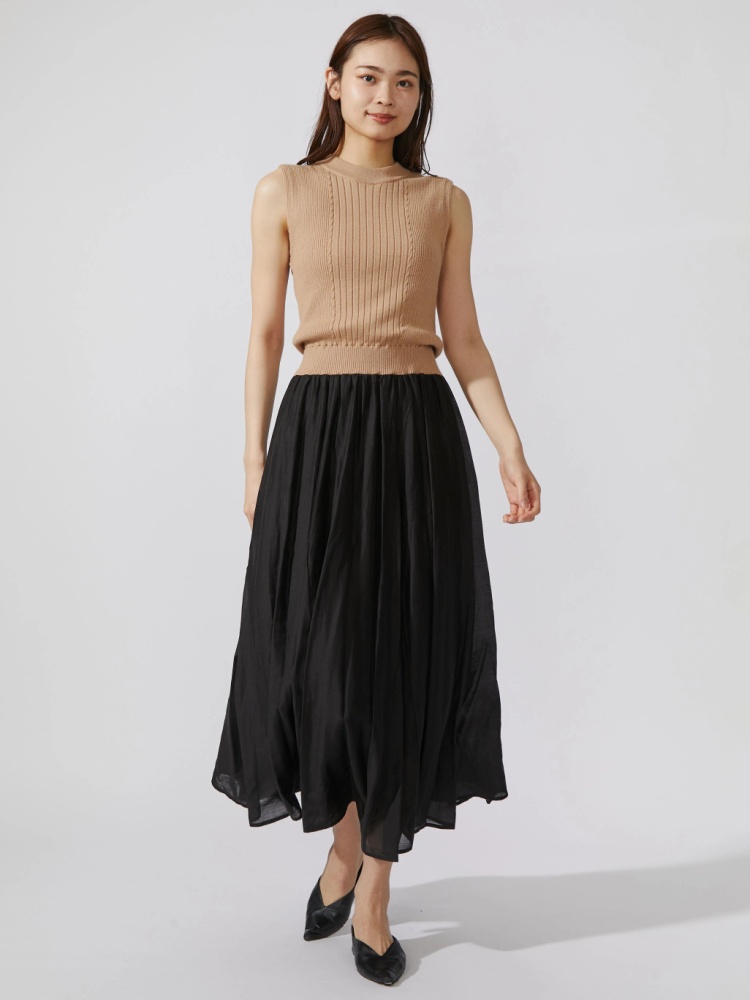 アンサンブルドッキングニットワンピース レディースファッション通販のtonal トーナル 公式通販サイト