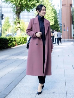 Bellandiセミフレアダブルコート レディースファッション通販のtonal トーナル 公式通販サイト