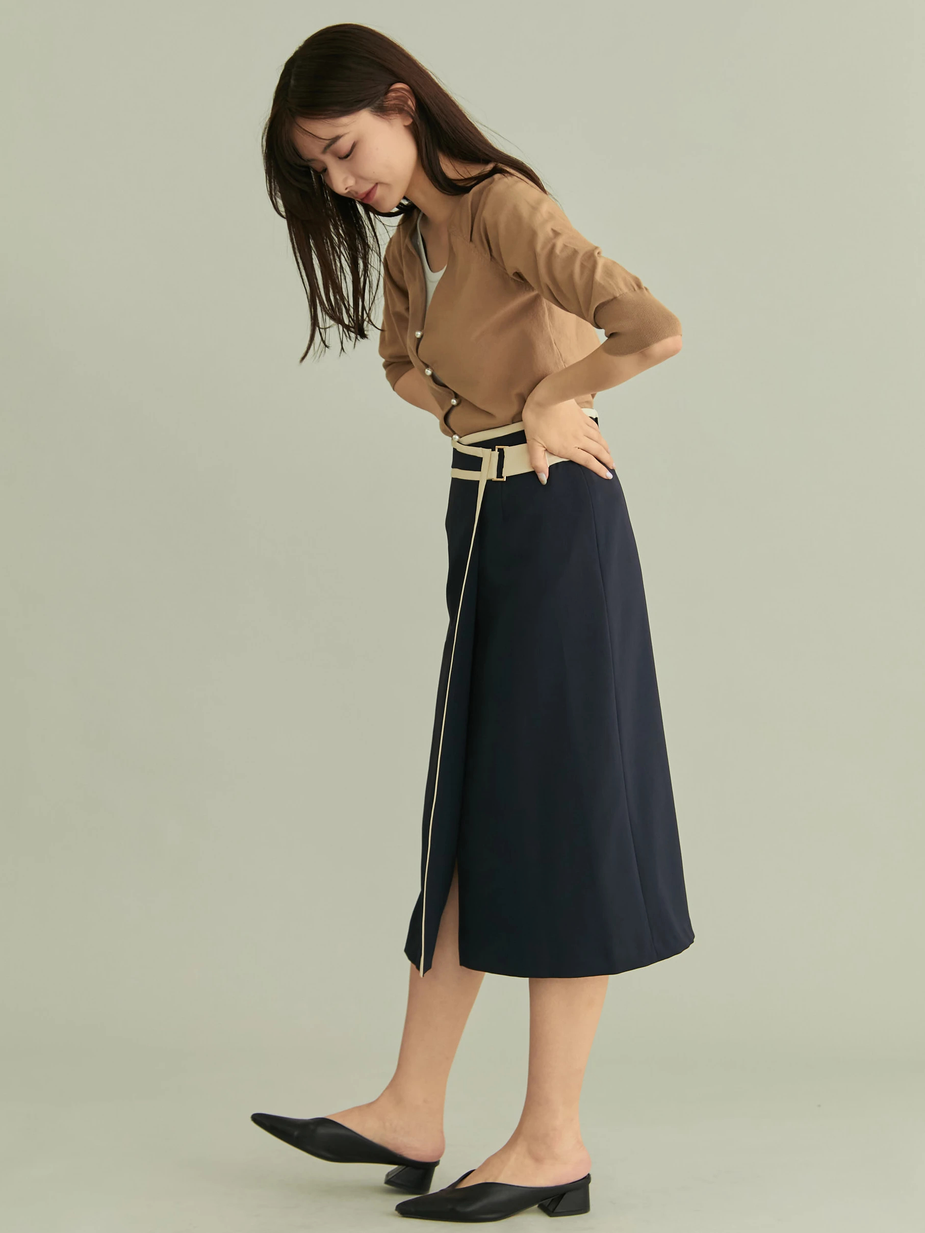 MULTIウエストベルトタイトスカート | レディースファッション通販の 