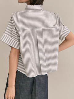 TONAL(トーナル) |クロップド半袖シャツ