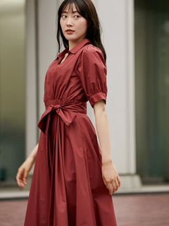 TONAL(トーナル) |カシュクールタックフレアワンピース