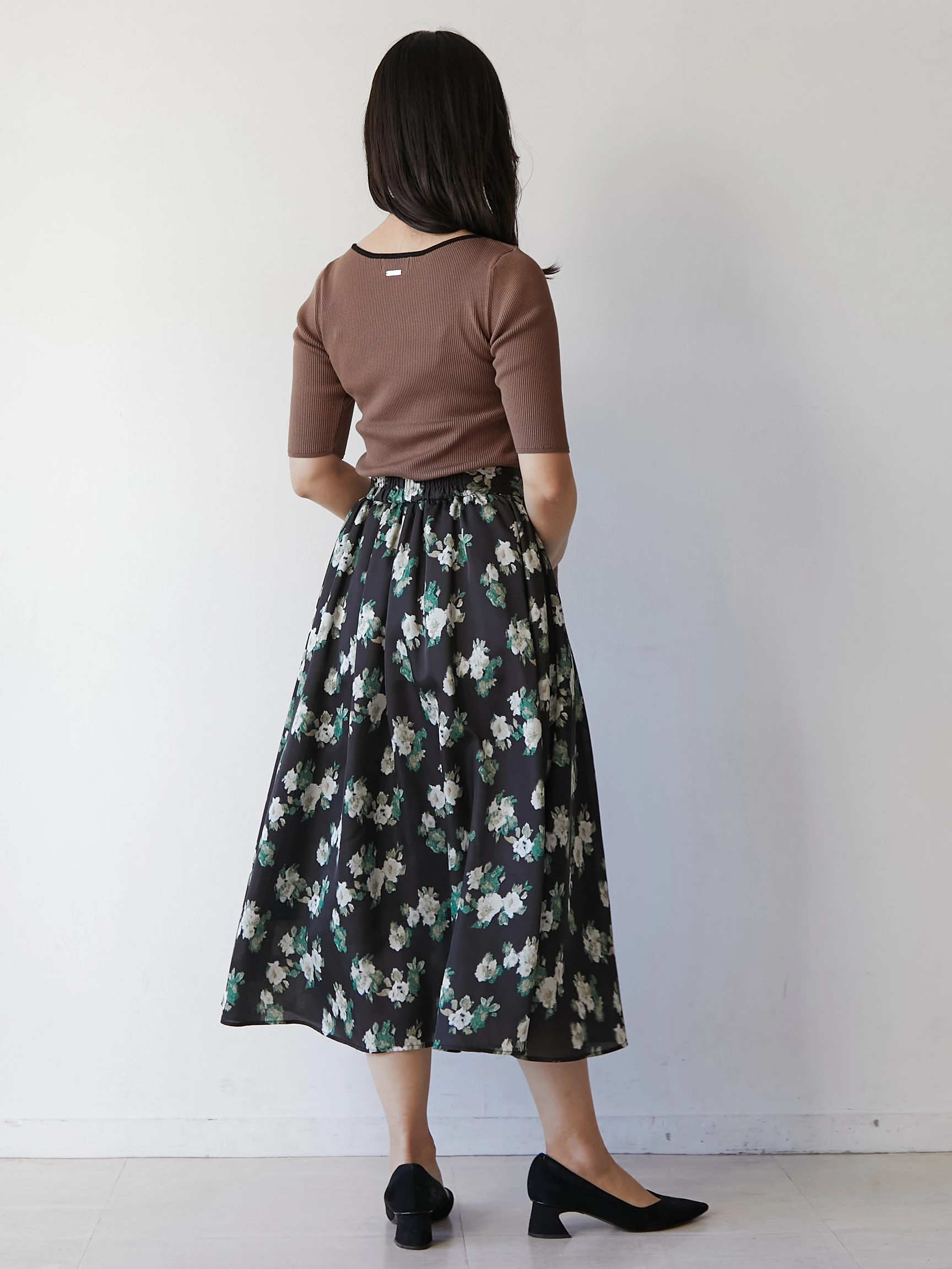 アートフラワーフレアスカート | レディースファッション通販のTONAL