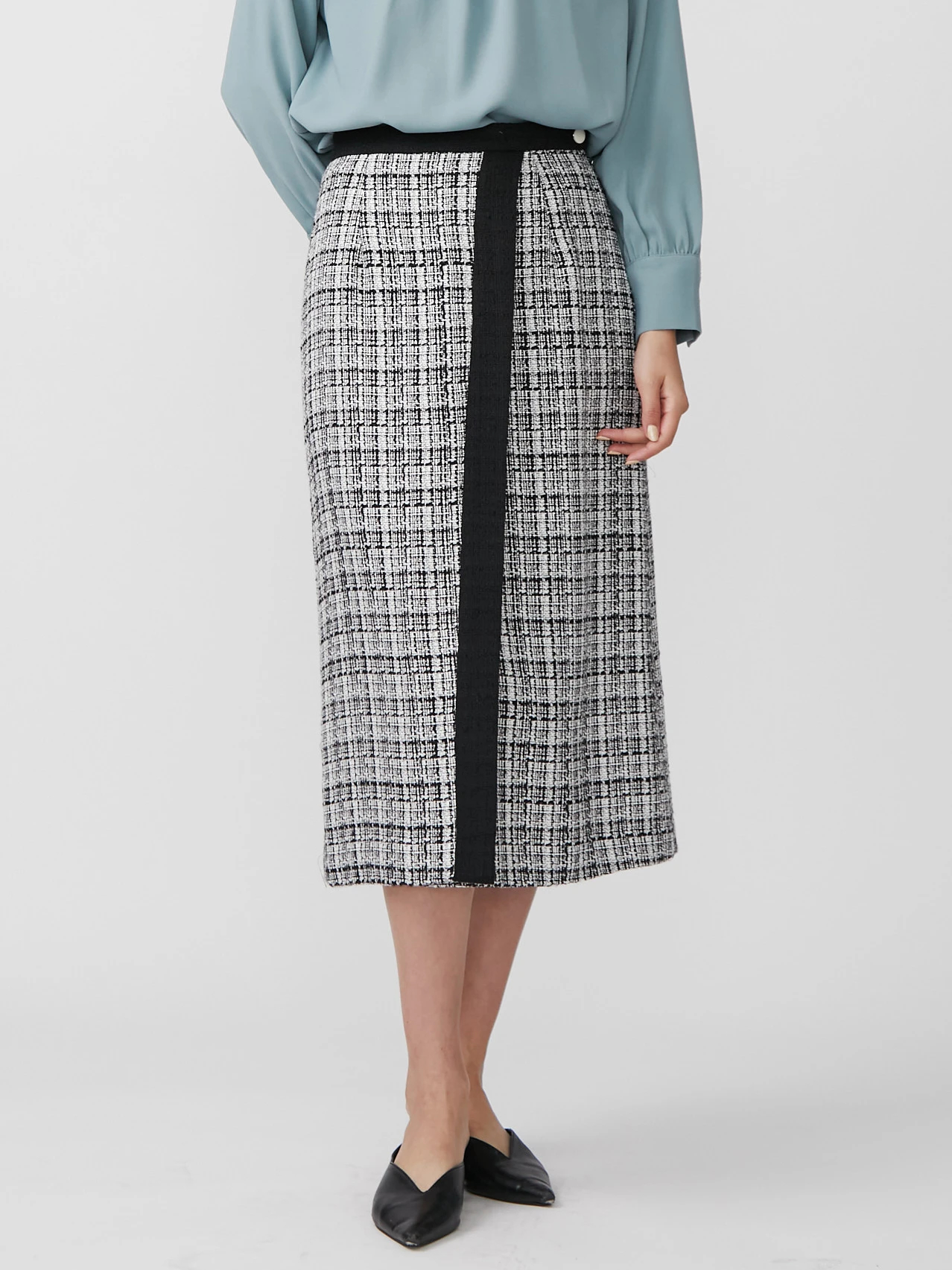 ツイードアシメAラインスカート | レディースファッション通販のTONAL ...