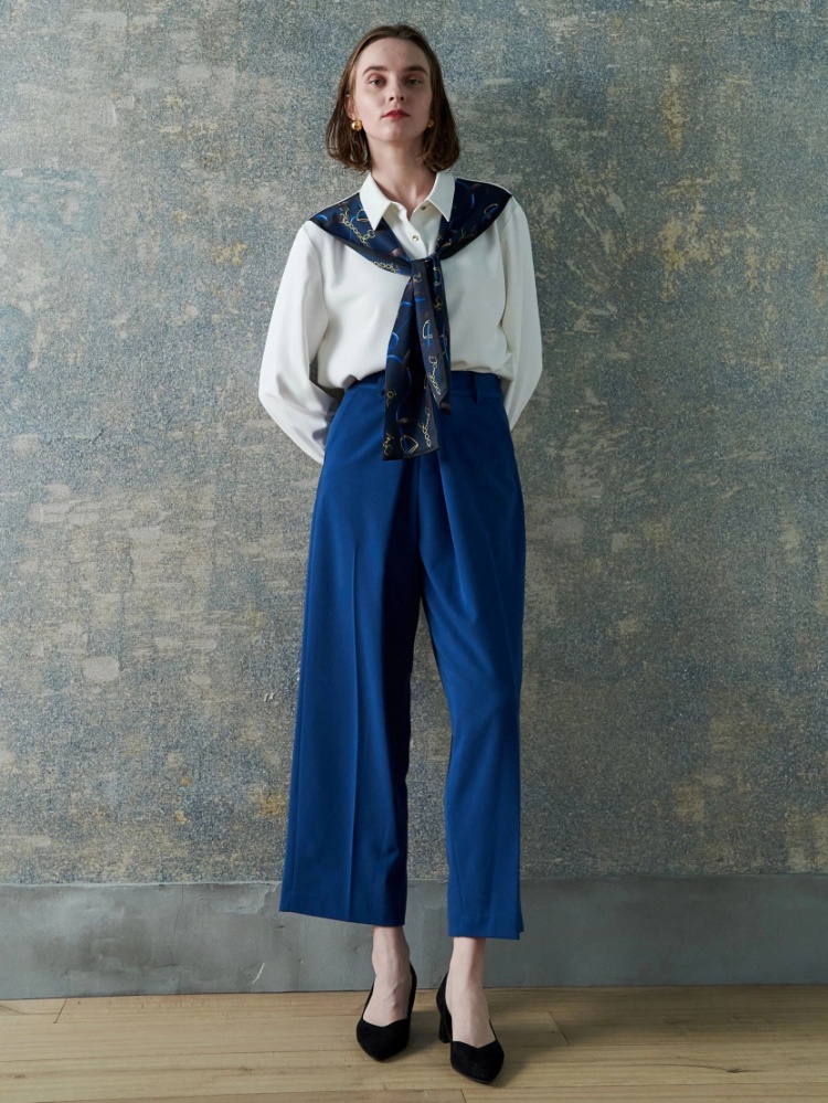 フロントホックタックワイドパンツ | レディースファッション通販の  