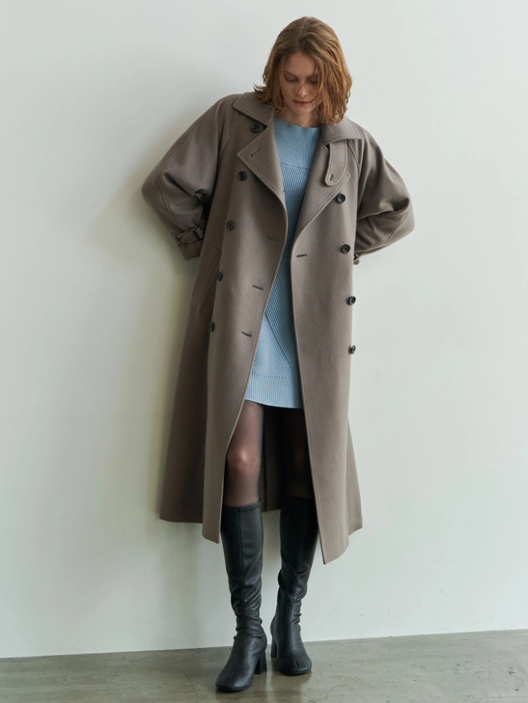 ウールビーバートレンチコート | レディースファッション通販のTONAL  