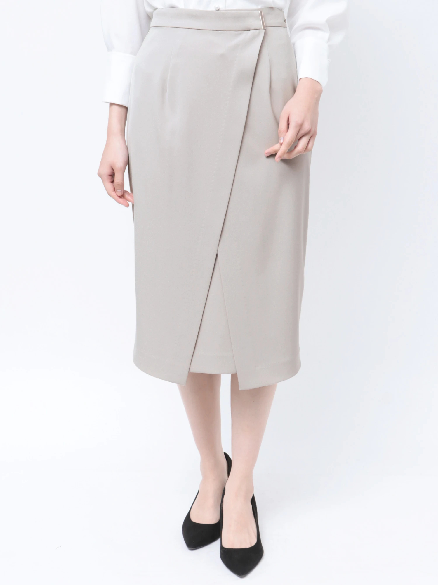 スーツアシメタイトスカート | レディースファッション通販のTONAL