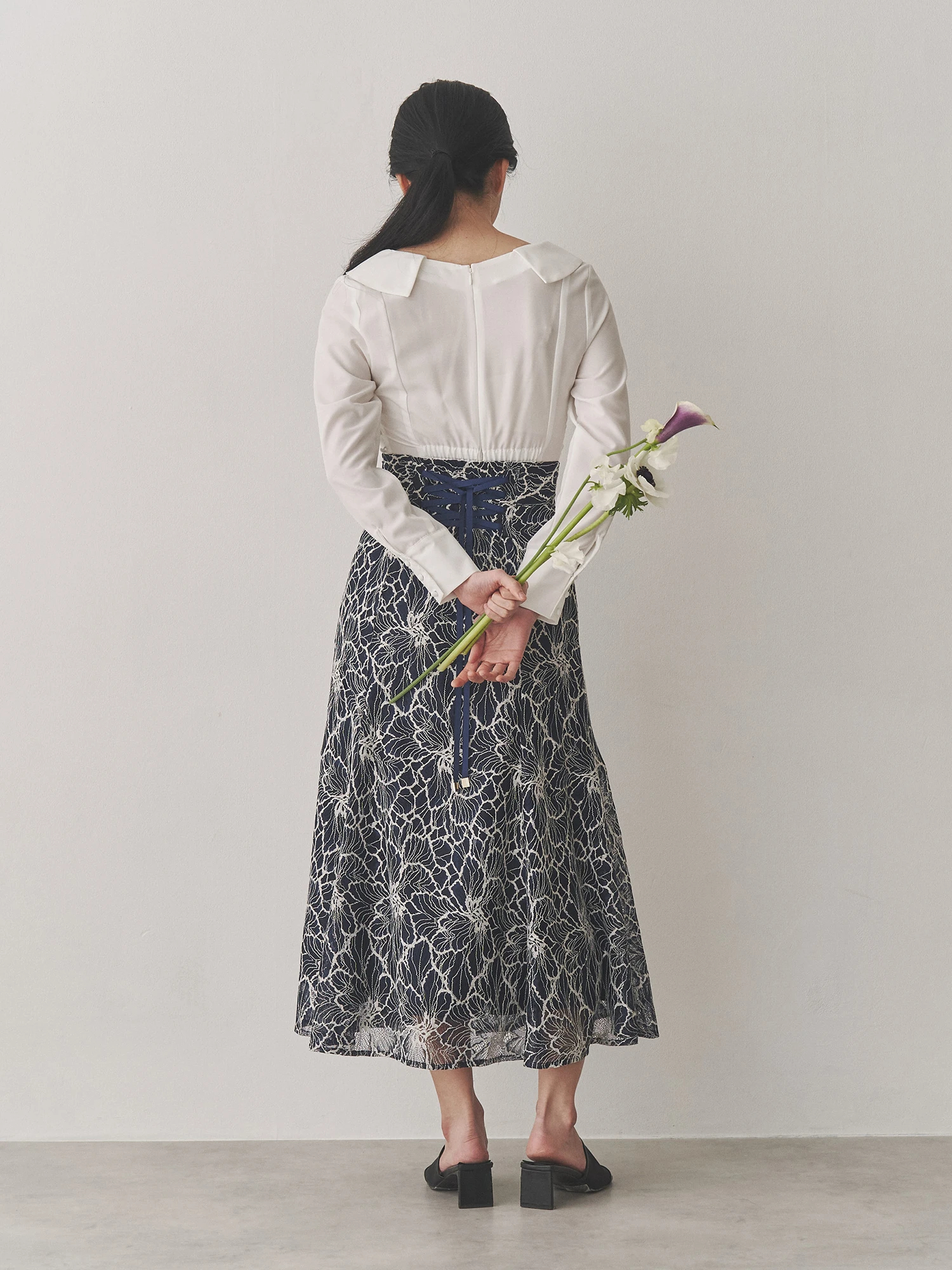 【超美品】トーナル　カシュクールブラウス スキッパータックカシュクールブラウス | レディース