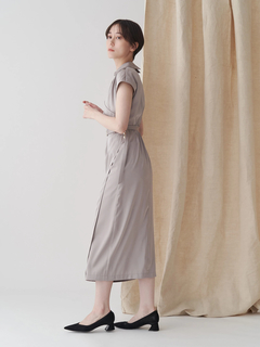 TONAL(トーナル) |タックカシュクールフレンチワンピース