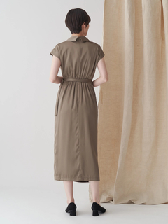 TONAL(トーナル) |タックカシュクールフレンチワンピース