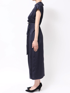 TONAL(トーナル) |タックカシュクールフレンチワンピース