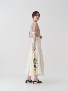 TONAL(トーナル) |スモッキングシアーブラウス