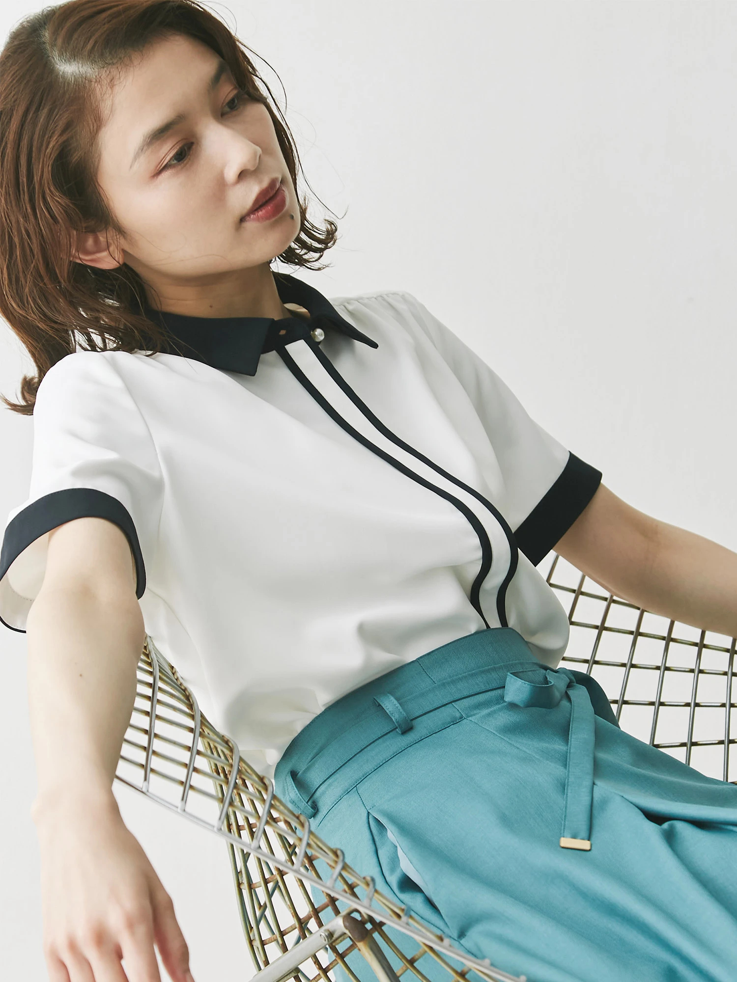 クレリック半袖シャツ | レディースファッション通販のTONAL（トーナル