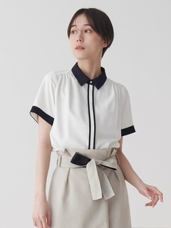 TONAL | クレリック半袖シャツ