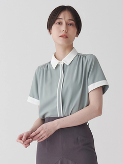 TONAL | クレリック半袖シャツ