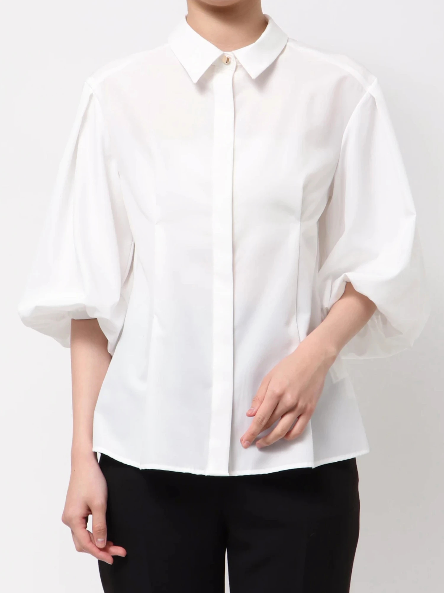 バルーンスリーブシャツ | レディースファッション通販のTONAL