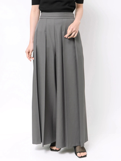 TONAL | タックデザインワイドパンツ