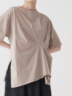 TONAL(トーナル) |ツイストデザインTシャツ