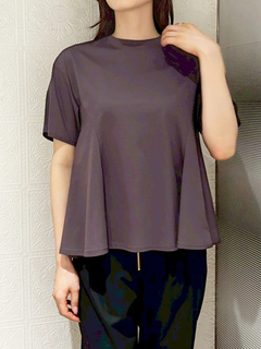 TONAL(トーナル) |ペプラムフレアデザインTシャツ