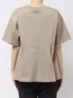 TONAL(トーナル) |ペプラムフレアデザインTシャツ