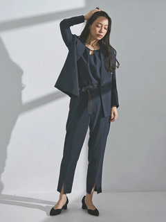 TONAL(トーナル) |フェイクリネンテーラードジャケット