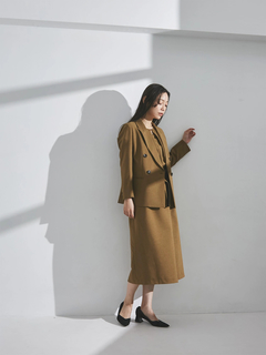 TONAL(トーナル) |フェイクリネンテーラードジャケット