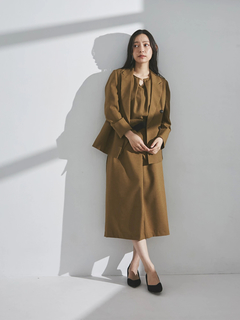 TONAL(トーナル) |フェイクリネンテーラードジャケット