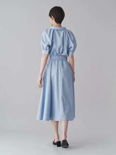 TONAL(トーナル) |パール釦スキッパーラグランブラウス