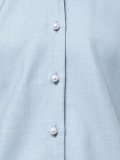 TONAL(トーナル) |パール釦スキッパーラグランブラウス