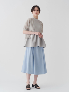 TONAL(トーナル) |ハイネックペプラムニット