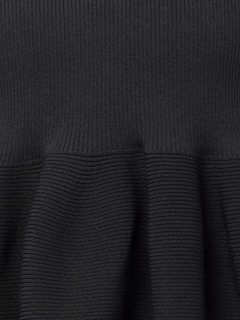 TONAL(トーナル) |ハイネックペプラムニット