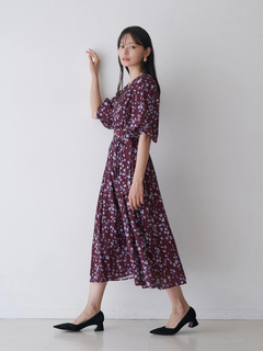 TONAL(トーナル) |フラワーシアーJQカシュクールワンピース