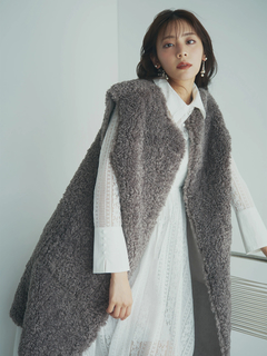 TONAL(トーナル) |レースシャツデザインワンピース