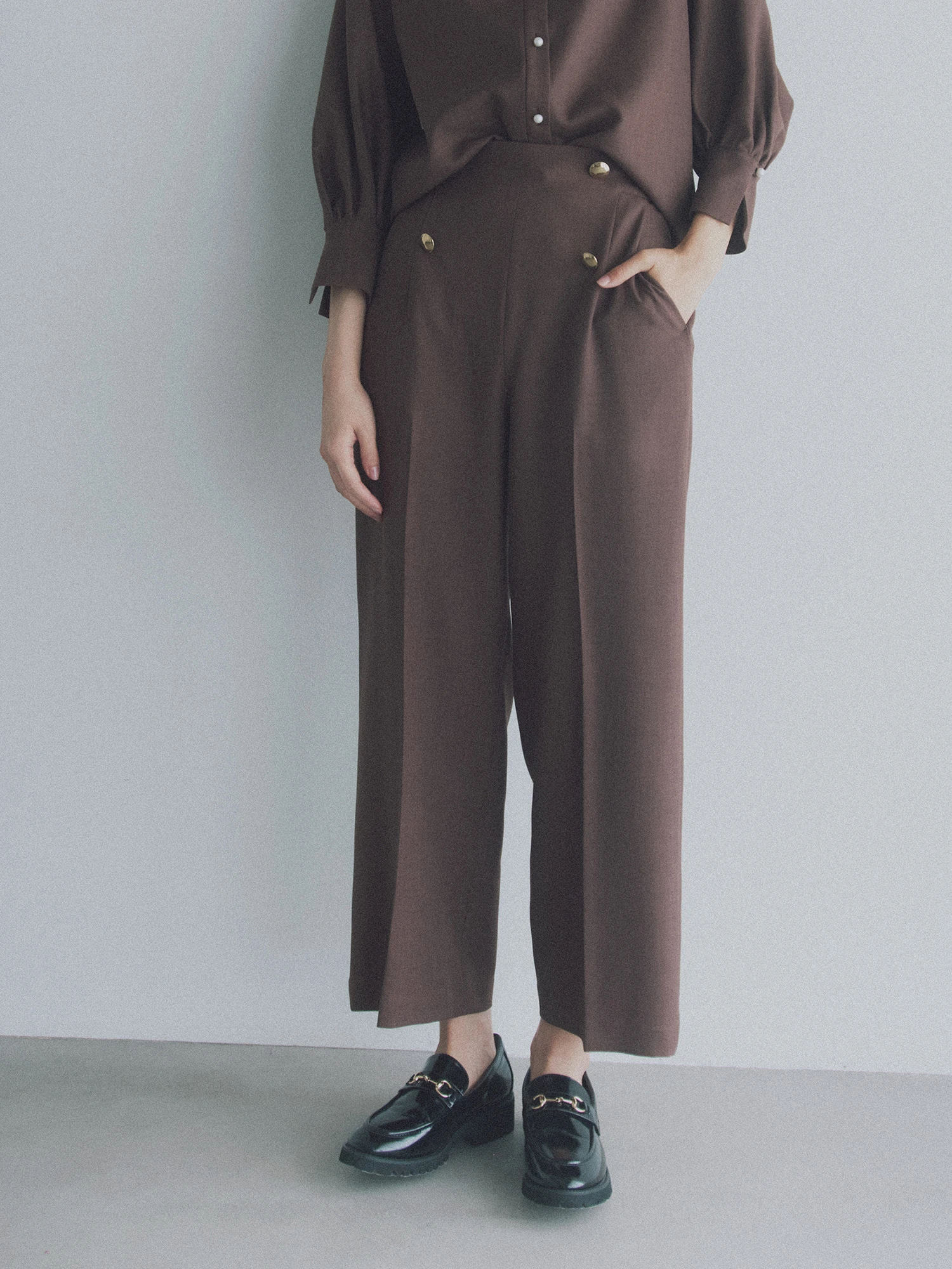 貴島明日香コラボ】マルチセットマリンワイドパンツ | レディース