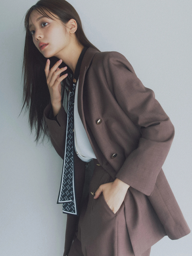 TONAL(トーナル) |【貴島明日香コラボ】マルチセットダブルジャケット