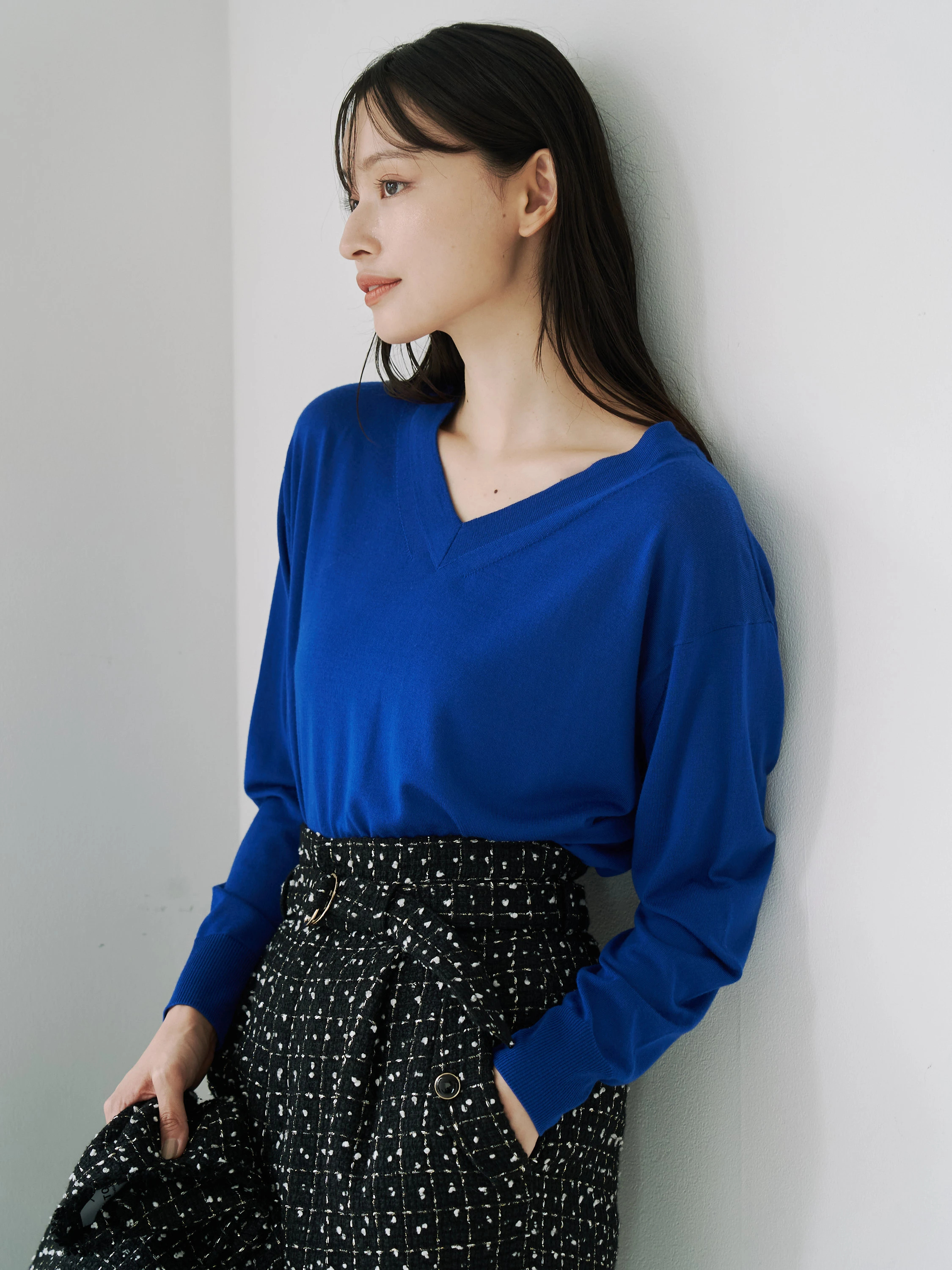 新品未使用ロロピアーナカシミヤセーター38 ★ネイビー 新品未使用ロロピアーナカシミヤセーター38 ☆ネイビー 2025年最新