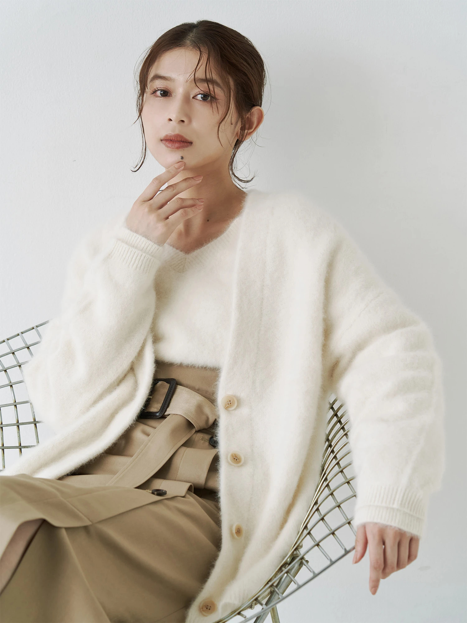 tonal PREMIUM FOX CASHMERE Vネックプルオーバー セール】PREMIUM FOX×CASHMERE Vネックプルオーバー（ニット/セーター