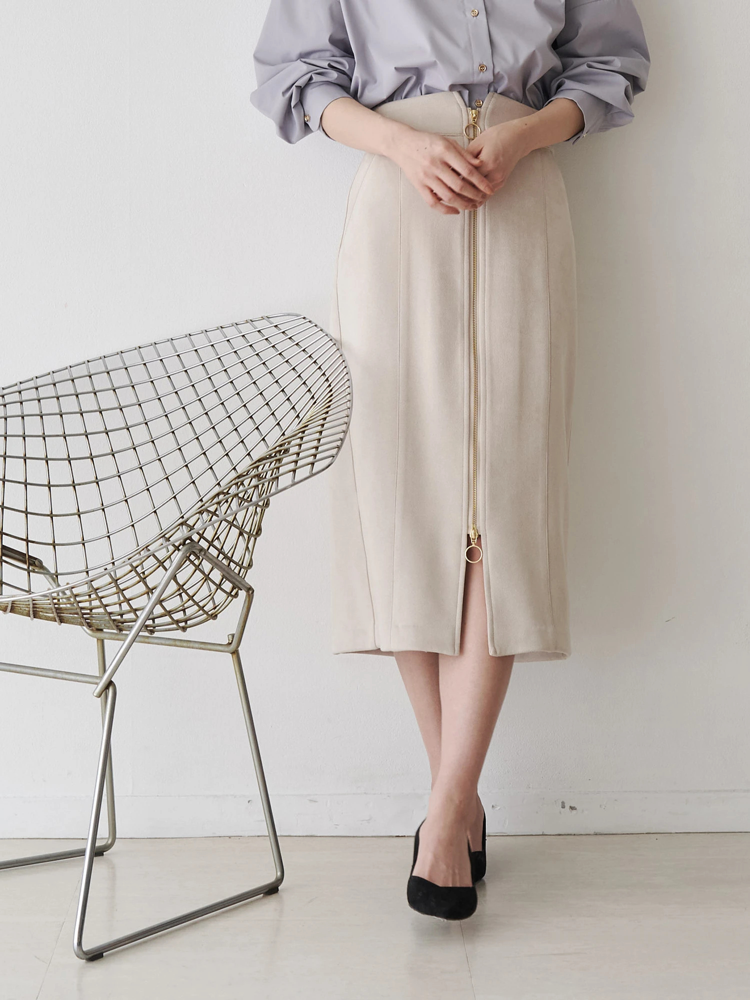 CHANEL総柄タイトスカート CHANEL総柄タイトスカート Lace Ladies スカート 花柄総レースタイト