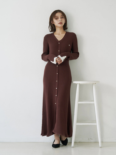 TONAL(トーナル) |【POLOBCS】シャツドッキングニットワンピース