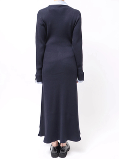 TONAL(トーナル) |【POLOBCS】シャツドッキングニットワンピース
