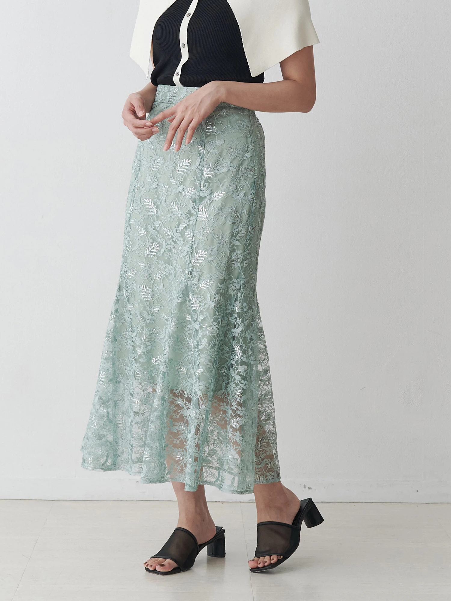新品　TONAL トーナル　ニットスカート　フレアスカート　マーメイドスカート トーナル TONAL マーメイドスカート -ファッション通販 FASHION