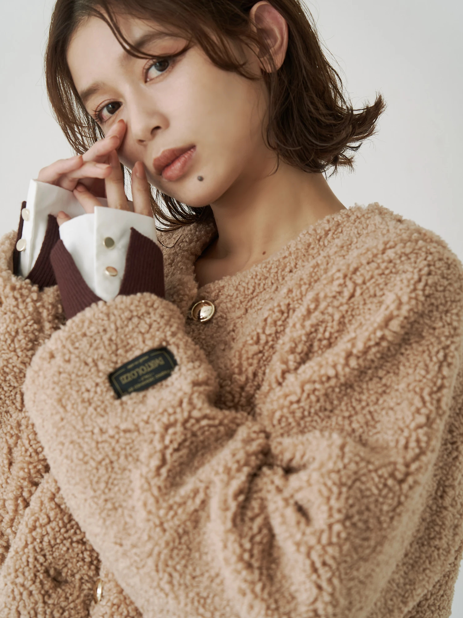 【TONAL】トーナル ノーカラージャケット セットアップ 3点セット オフ白M TONAL】トーナル ノーカラージャケット セットアップ 3点セット