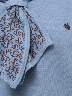 TONAL(トーナル) |【POLOBCSコラボ】モノグラムJQボウタイニット