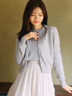 TONAL(トーナル) |【POLOBCSコラボ】カシミヤ100クルーネックカーデ