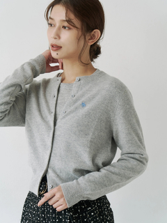 TONAL(トーナル) |【POLOBCSコラボ】カシミヤ100クルーネックカーデ