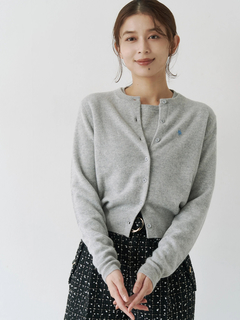 TONAL(トーナル) |【POLOBCSコラボ】カシミヤ100クルーネックカーデ
