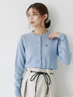 TONAL(トーナル) |【POLOBCSコラボ】カシミヤ100クルーネックカーデ