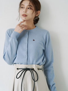 TONAL(トーナル) |【POLOBCSコラボ】カシミヤ100クルーネックカーデ