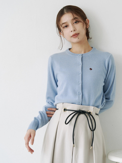 TONAL(トーナル) |【POLOBCSコラボ】カシミヤ100クルーネックカーデ