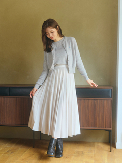 TONAL(トーナル) |【POLOBCSコラボ】カシミヤ100クルーネックカーデ